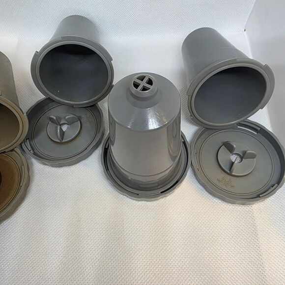 Keurig My K-Cup Reusable Coffee Filter Lot 19pc, Holders 4 Lids 11 Mesh Baskets - Picture 6 of 15